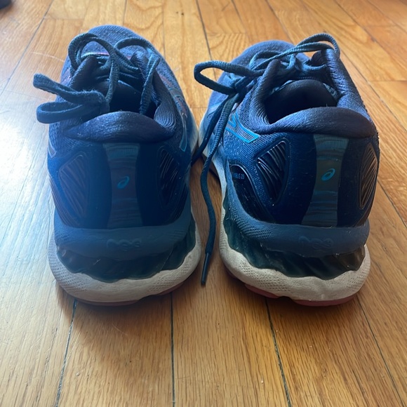 ASICS gel nimbus 23 navy and purple women’s size 8 - Picture 5 of 5